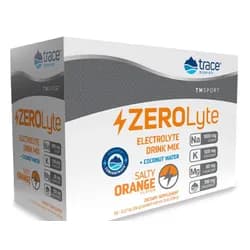 Trace Minerals Zerolyte Salty Orange, elektrolyty s příchuti pomeranče, 30 sáčků