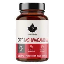 Puhdistamo - Earth Ashwagandha BIO 120 kapslí