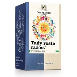 Sonnentor - Tady roste radost®, porcovaný čaj, BIO, 18 ks