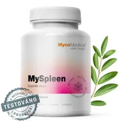 MycoMedica MySpleen, přírodní směs bylin a hub, 90 rostlinných kapslí