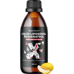 BrainMax Liquid Liposomal Resveratrol, Honey Melon, 200 mg, 250 ml