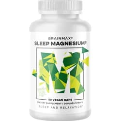 BrainMax Sleep Magnesium®, 250 mg, 50 rostlinných kapslí