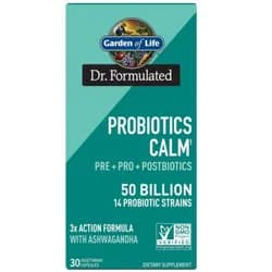 Garden of Life Dr. Formulated Probiotics Calm 50 miliard, 30 kapslí