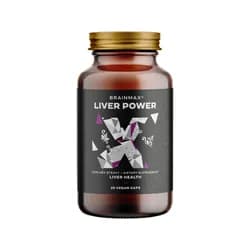 BrainMax Liver Power®, komplex látek pro podporu normální činnosti jater, 90 rostlinných kapslí