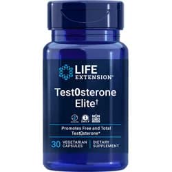 Life Extension Test0steron EIite, 30 rostlinných kapslí