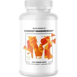 BrainMax Energy Magnesium®, Hořčík Malát 1000 mg, 200 rostlinných kapslí