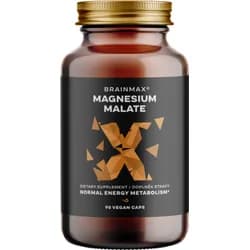 BrainMax Magnesium Malate, 90 rostlinných kapslí