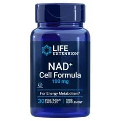 Life Extension NAD+ Cell Formula, Nicotinamide riboside,  100 mg, 30 kapslí EU