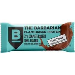 The Barbarian Proteinová Tyčinka Organic Chocolate Coated Peanut Maca, 68 g