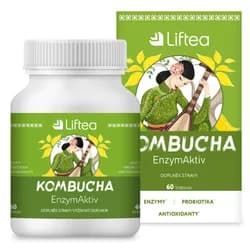 Liftea Kombucha - Enzymaktiv, 60 tobolek