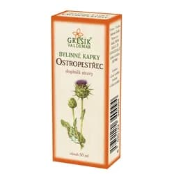 Ostropestřec - Bylinné kapky