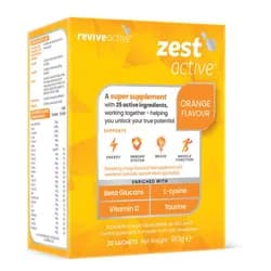Revive Active Zest Active, podpora imunity a energie, pomeranč, 30 sáčků