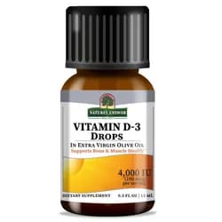 Nature's Answer Vitamin D-3 Drops, tekutý, 4000 IU,  15 ml