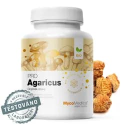 MycoMedica Agaricus PRO extrakt, 90 rostlinných kapslí