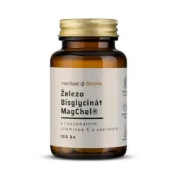 Herbal Store  Železo bisglycinát MagChel® - kapsle  kapslí