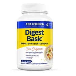 Enzymedica Digest Basic, Trávící enzymy, 30 kapslí