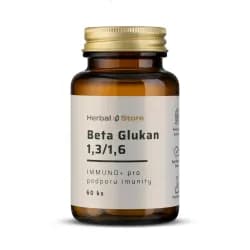Herbal Store  Beta glukan 1,3/1,6 IMMUNO+ 100 kapslí