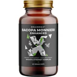 BrainMax Enhanced Bacopa Monnieri, 60 rostlinných kapslí