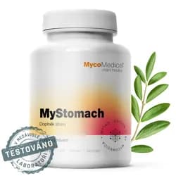 MycoMedica MyStomach, podpora normálního trávení, 90 rostlinných kapslí