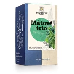 Sonnentor - Mátové trio, porcovaný čaj, BIO, 18 ks