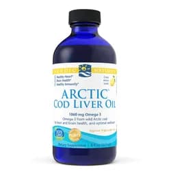 Nordic Naturals Arctic Cod liver oil Lemon (omega 3, olej z tresčích jater) citron, 237 ml