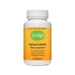 Smidge Optimal Probiotika, 13 kmenů, 10 miliard CFU, 60 rostlinných kapslí