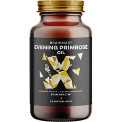 BrainMax Evening Primrose oil, pupálkový olej, 90 rostlinných softgelových kapslí