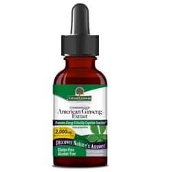 Nature's Answer American Ginseng, americký ženšen, extrakt, 2000 mg, 30 ml