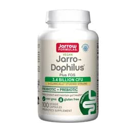 Jarrow Jarro-Dophilus® + FOS, probiotika 3,6 miliard, 6 probiotických kmenů, 100 rostlinných kapslí